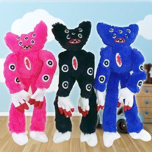 Детская мягкая плюшевая игрушка из игры Huggy Wuggy Килли Вилли (Брат Хагги Вагги) 30см 03k01p076 фото