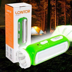 Аккумуляторный переносной перезаряжаемый светодиодный фонарик Lontor CTL-EL111 02k11p034v2 фото