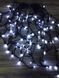 Новогодняя гирлянда Бахрома 96 Led 3.5 м (черный провод, холодный белый) 12k01p116v2 фото 6