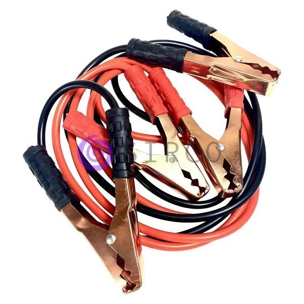 Пусковые стартовые провода для автомобиля с клеммами типа "Крокодил" 500 AMP Booster Cable 2,2 м (ЖЯ) 04k02p326v2 фото
