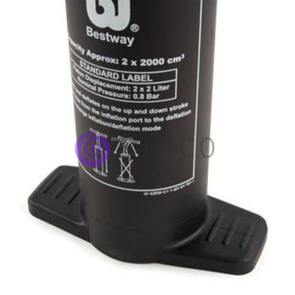 Ручний насос для надувних виробів BestWay 62030 48 см об'єм 3,5 л (LM) 02k12p276v2 фото