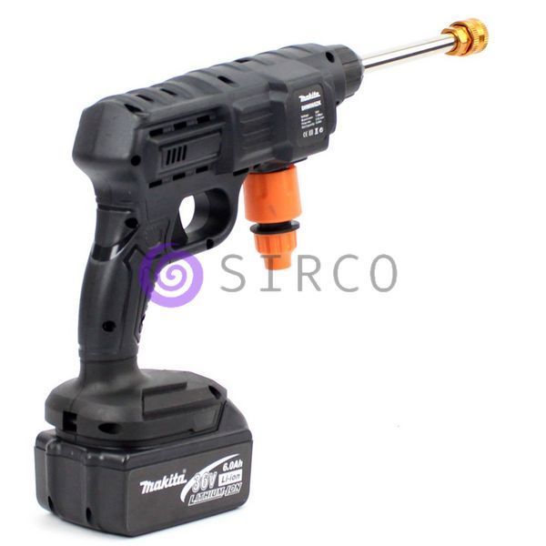 Акумуляторна ручна мийка Makita DHW060ZK (36V, 5Ah, 26bar, 1 АКБ) антивібраційна система, у кейсі 04k10p003v1 фото