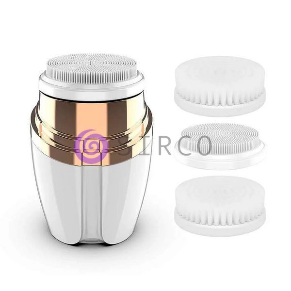 Массажная Сверхмягкая Щетка для чистки лица с насадками 3 в 1 Soniс Facial Cleansing Drush Withv (205) 07k02p009 фото