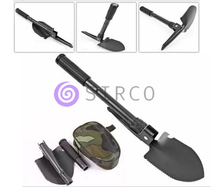 Туристична складна лопата Shovel з чохлом 02k01p243 фото