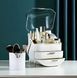 Набір для макіяжу 3в1 LED дзеркало + Органайзер для косметики + стакан для пензликів Білий 07k04p080 фото 1