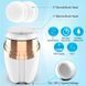 Массажная Сверхмягкая Щетка для чистки лица с насадками 3 в 1 Soniс Facial Cleansing Drush Withv (205) 07k02p009 фото 3