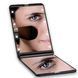 Карманное зеркало подсветкой Make-Up Mirror 8 LED Белое подарочное косметическое зеркальце для макияжа 07k04p011v1 фото 4