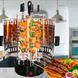 Вертикальна електрошашличниця Kebabs Machine на 6 шампурів 10k12p024 фото 1