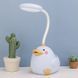 Детская настольная лампа с подставкой Утка Duck LED Desk (219) 01k09p239 фото 3