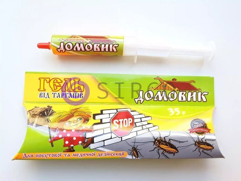 Шприц-гель від тарганів та мурах 35г Домовик 01k11p061 фото
