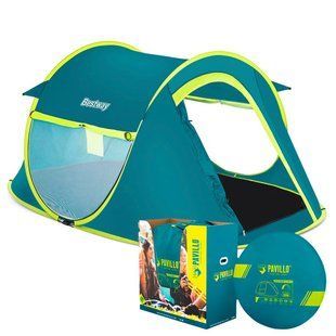 Двухместная палатка для кемпинга с навесом Bestway 68086 100х145х235 см (LM) 02k02p112 фото