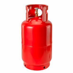 Металевий балон для газу з вітрозахистом Болгарія 1971 20 л (JS) 14k01p081v2 фото