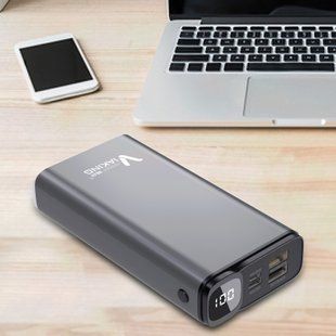 Power Bank XGB007 на 2 USB Type-C 50000 mAh з індикатором заряду (H-9) 11k12p009 фото