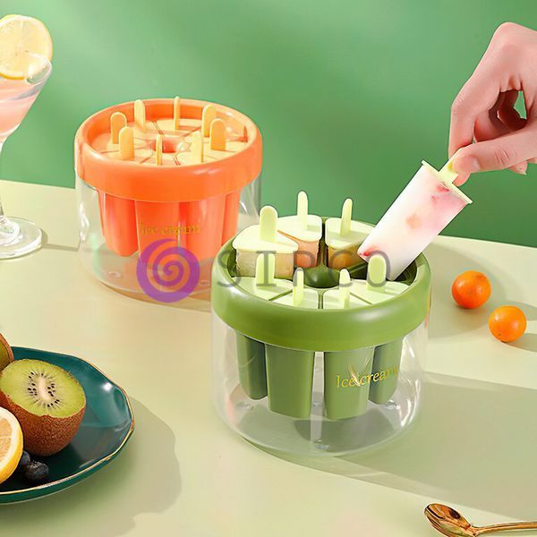 Універсальна форма для морозива "зроби сам", ICE CREAM MOLD Помаранчевий /205 10k12p074v1 фото