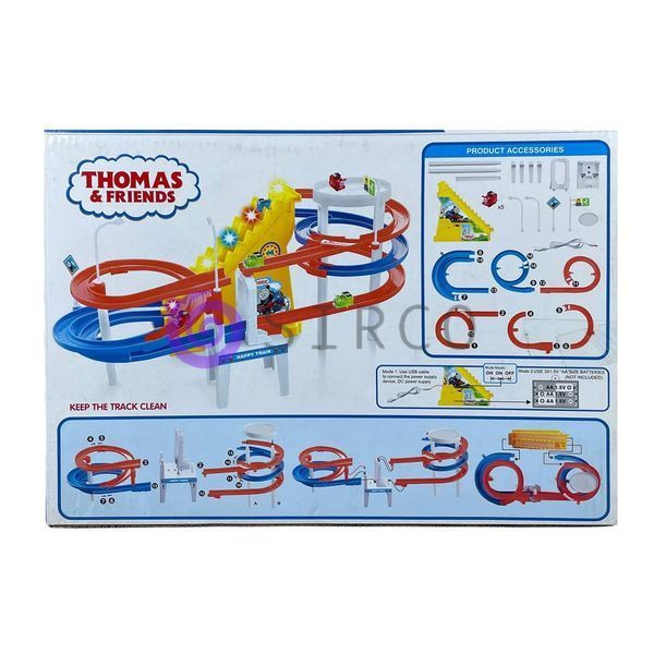 Дитячий ігровий набір Гоночний трек Eriia Thomas and friends 551A-32 з 27 предметів (AHMD) 03k10p427 фото