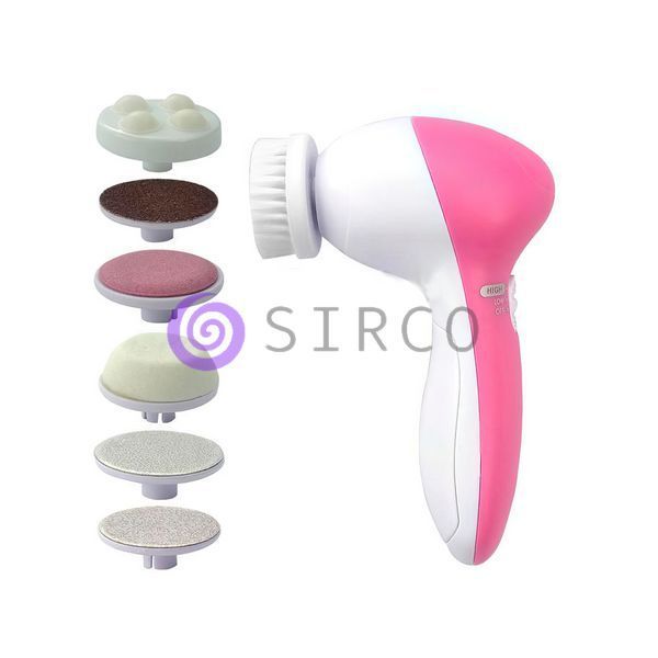 Масажер для чищення обличчя та тіла Massager 5в1 для ніг, рук та обличчя (X05/0011) 06k01p021 фото