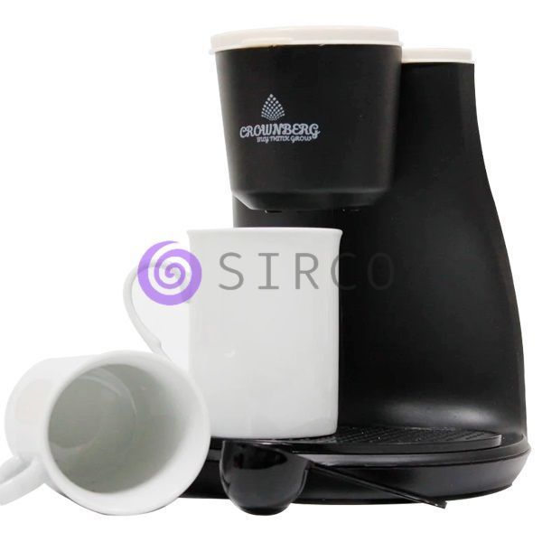Капельная кофеварка на две чашки Crownberg Cb-1568 500 Вт 10k07p023 фото