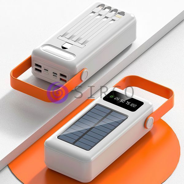 УМБ Power Bank ViaKing 50000 mAh YM-637CK Сонячна панель Білий/N-3 11k12p005v2 фото
