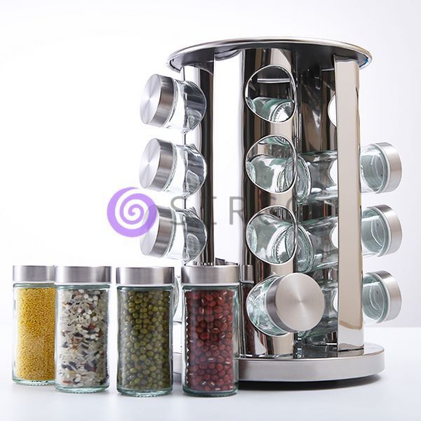 Підставка карусель для спецій Spice Carousel 16 ємностей 10k10p029v2 фото
