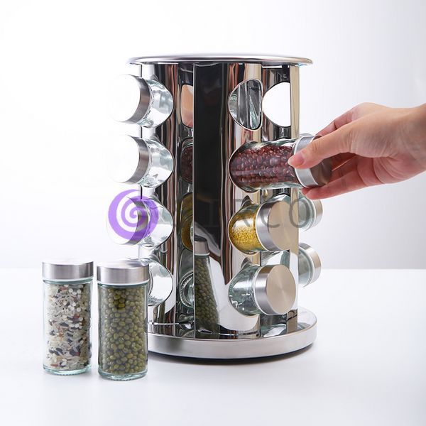 Підставка карусель для спецій Spice Carousel 16 ємностей 10k10p029v2 фото