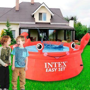 Басейн Intex 26100 Crab Easy Set, в коробці (краб)/IGR24 02k12p094 фото