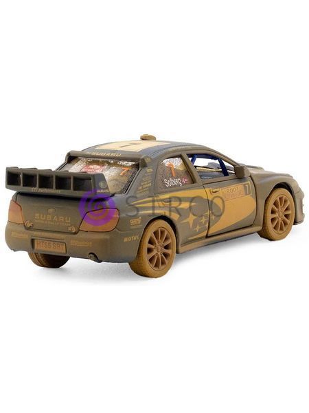Дитяча іграшка інерційна металева машинка Subaru Impreza WRC 2007 KT 5328 WY (IGR24) 03k10p054 фото