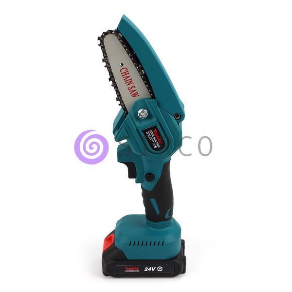 Аккумуляторная цепная пила Makita DUC150Z, 4500 об/мин (24V, 5AH) удобная конструкция, защитная крышка, в кейсе 09k08p021 фото