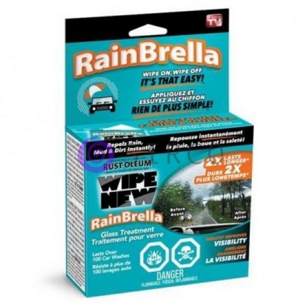 Рідина антидощ для захисту скла від води та бруду Rain Brella (212) 04k03p048 фото