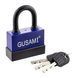 Дисковый навесной влагозащищенный замок для двери Gusami BGU-675 75мм синий (ЖЯ) 01k11p086v1 фото 2