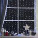 Декоративна LED гірлянда-штора прозорий провід 480 LED 220В 3х3 м Білий 12k01p152v2 фото 4