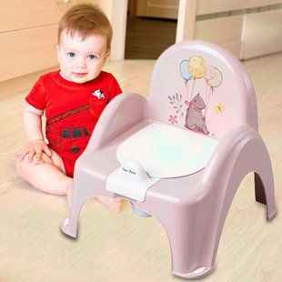 Горшок - стульчик для деток "Лесная сказка" (Светло-розовый) Tega Baby/ FF-007-107/(SB) 03k20p051v2 фото