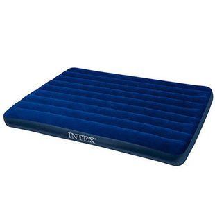 Intex 68759 Велюр матрас синий 152 х 203 х 22 см 02k10p427 фото