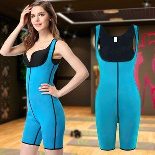 Утягивающий Костюм Body Shaper для похудения Голубой р XXL 07k01p067v4 фото