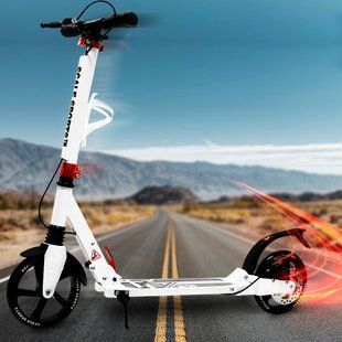 Двухколесный складной самокат с дисковым тормозом Scale Sports SS-04 13k01p032 фото