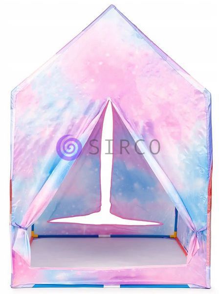 Детская игровая палатка домик на завязках MR 0640-1 95 - 72 - 102см "Единорог" 03k16p110 фото