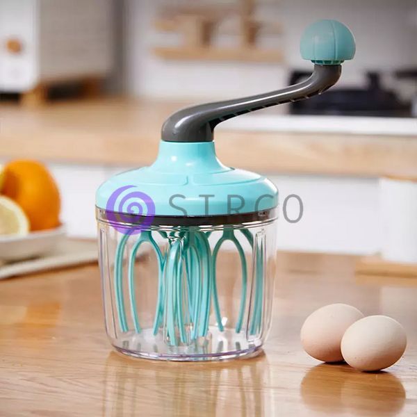 Ручной миксер-венчик для взбития яиц, крема, соусов "Egg Beater" (237) 10k03p002 фото