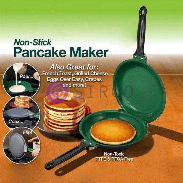 Двостороння сковорода для приготування млинців і панкейк Ceramic Non Stick Pancake Maker (V-S) 10k09p133 фото