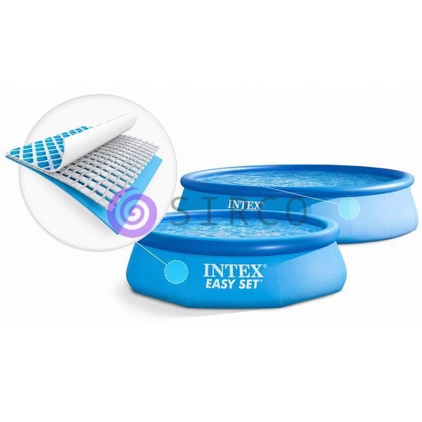 Надувной круглый семейный бассейн для дачи и двора Intex 28120 Easy Set 305x76 см/, 3853 л (AT) 02k12p092 фото