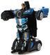 Машинка Трансформер Bugatti Robot Car Size 1:12 СИНЯЯ З ПУЛЬТОМ (212) 03k10p132 фото 2