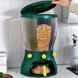 Большой диспенсер для сыпучих продуктов вращающийся с дозатором Shape Glass Grain Storage Box/212 10k10p211 фото 1
