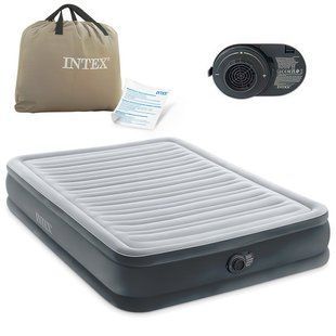 Надувне ліжко-матрац з вбудованим насосом 220V Bestway 67725 Tritech Airbed (LM) 02k12p324 фото