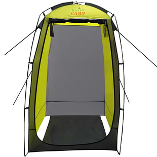 Намет-душ Green Camp GC30 120х120х190см, туристична кабінка для душу, Сіро-зелений 02k01p121 фото