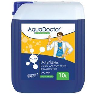 Химия для бассейна жидкий альгицид AquaDoctor АС MIX альгицид 10л 021870 (AT) 02k12p269v3 фото