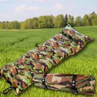 Килимок, що самонадувається Камуфляж, армійський надувний матрац 02k02p003 фото