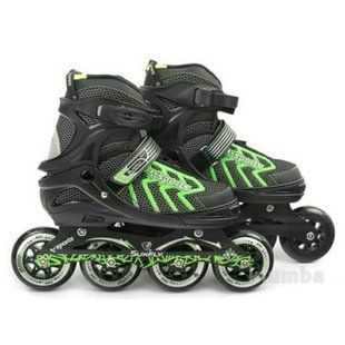 Ролики SuxFly-Sport (6005-4М) S (31-34), M (35-38), L (39-42) (салатовый,серый,синий) 13k02p010 фото