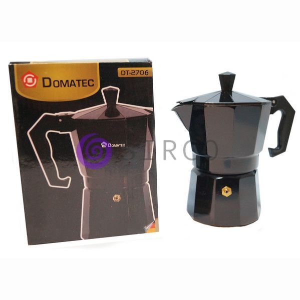 Гейзерная Кофеварка Domotec DT-2706 на 6 чашек (EV 228) 10k07p025 фото