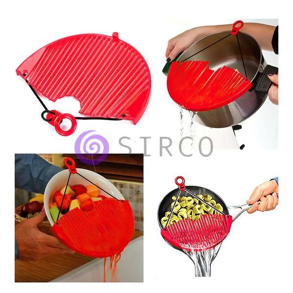 Накладка на каструлі для зливу води "Дуршлаг" Better Strainer/626 10k10p152 фото