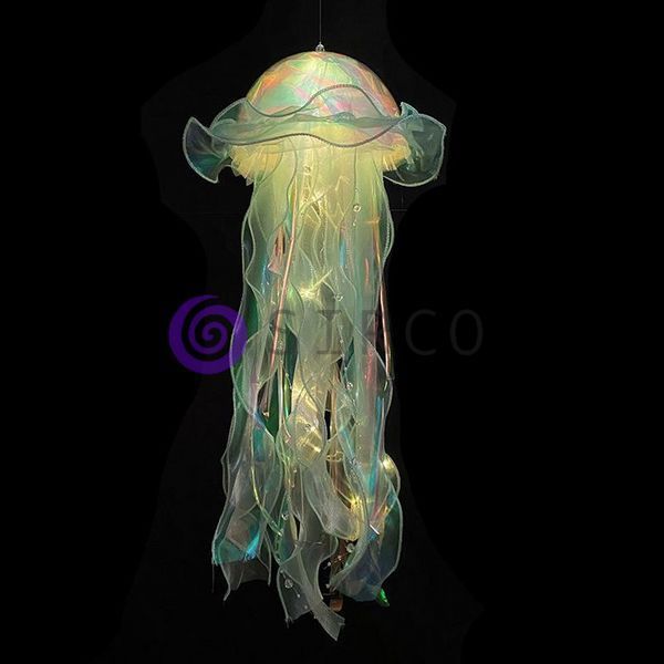 Светильник фонарь в виде медузы Jellyfish lamp HA-113 для спальни или детской комнаты (205) 01k09p372 фото