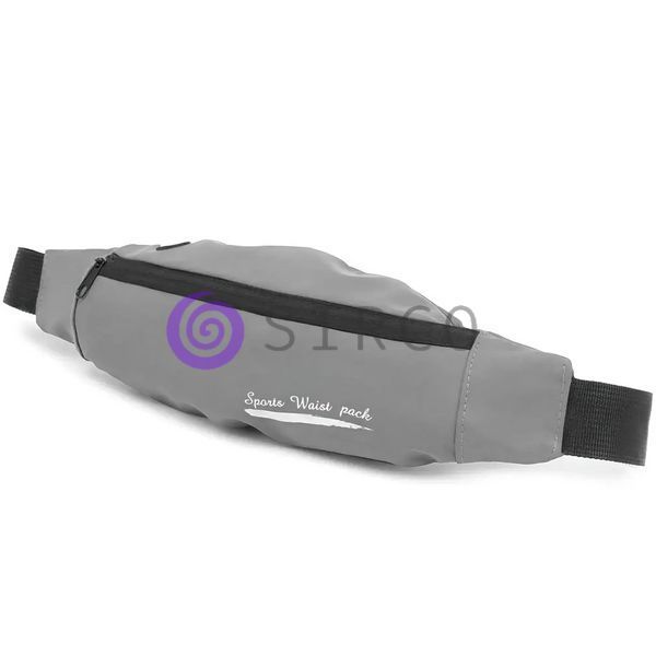 Сумка спорт для бега на пояс "Sport bag" Серая/205 02k07p073v1 фото