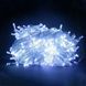 Новогодняя гирлянда прозрачный провод XMAS Белая нить 200 LED (15 метров) 12k01p003v2 фото 2
